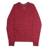 CHAMPION Mens Sweatshirt Red Crew Neck S