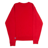 CHAMPION Mens Sweatshirt Red Crew Neck S