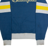 CHAMPION Mens Sweatshirt Blue Crew Neck M