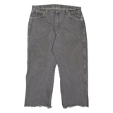 DICKIES Workwear Mens Jeans Grey Loose Tapered W38 L27