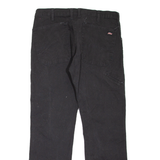 DICKIES Workwear Mens Jeans Black Regular Straight W34 L30