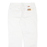 WRANGLER Womens Jeans White Relaxed Mom W32 L28