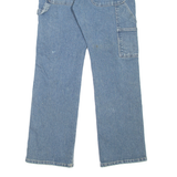 DICKIES Carpenter Workwear Mens Jeans Blue Relaxed Straight W32 L30