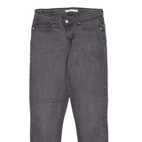 LEVI'S 711 Womens Jeans Grey Slim Skinny W28 L30
