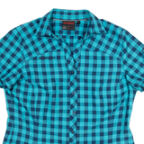 MAMMUT Womens Shirt Blue Check L