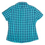 MAMMUT Womens Shirt Blue Check L