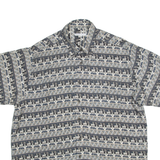 MANHATTAN CLUB Mens Shirt Grey L