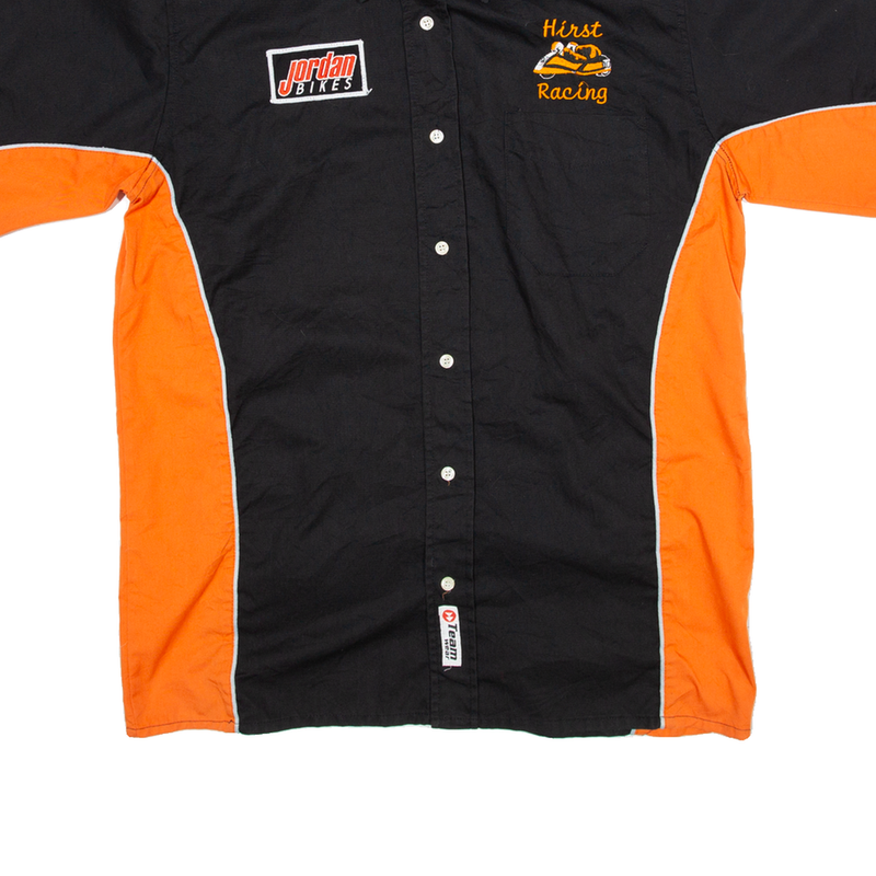 TEAM WEAR Jordan Bikes Mens Plain Shirt Orange M