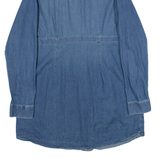 BODEN Womens Plain Shirt Blue Long Sleeve UK 12