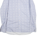 TED BAKER Classic Fit Mens Shirt Blue Long Sleeve M