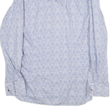 TED BAKER Classic Fit Mens Shirt Blue Long Sleeve M