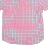 TED BAKER Mens Shirt Pink Check M