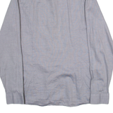 TED BAKER Mens Plain Shirt Grey Long Sleeve M