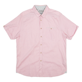 TED BAKER Mens Plain Shirt Pink L