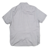 TED BAKER Mens Plain Shirt Grey M