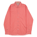 TED BAKER Mens Shirt Red Long Sleeve M