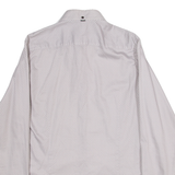 TED BAKER Mens Shirt Brown Long Sleeve M