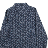 TED BAKER Mens Shirt Blue Floral Long Sleeve M