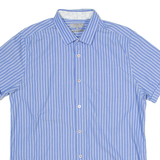 TED BAKER Mens Shirt Blue Striped M