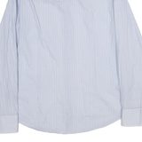 BOSS Slim Fit Mens Shirt Blue Long Sleeve M