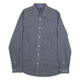 MICHAEL KORS Slim Fit Mens Shirt Black Long Sleeve L