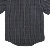 TED BAKER Mens Shirt Black Striped M