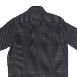 TED BAKER Mens Shirt Black Striped M