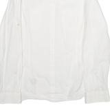 TED BAKER Mens Plain Shirt White Long Sleeve M