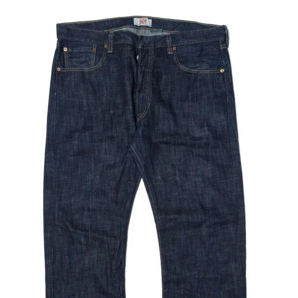 LEVI'S 501 Jeans Mens Blue Regular Straight W36 L32