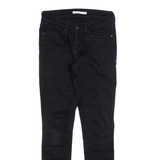 LEVI'S 711 Womens Jeans Black Slim Skinny W26 L27
