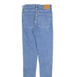 LEVI'S Mile High Big E Womens Jeans Blue Slim Skinny Stone Wash W27 L34