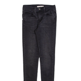 LEVI'S 710 Womens Jeans Grey Slim Skinny W24 L30