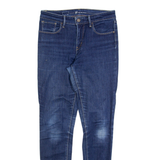 LEVI'S High Rise Womens Jeans Blue Slim Skinny W27 L32