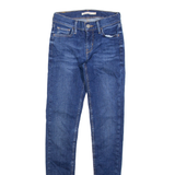 LEVI'S 710 Womens Jeans Blue Slim Skinny W24 L32