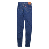 LEVI'S 710 Womens Jeans Blue Slim Skinny W24 L32
