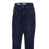 LEVI'S 721 Big E Womens Jeans Blue Slim Skinny W23 L28