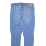 LEVI'S Womens Jeans Blue Slim Straight W30 L30