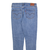 LEVI'S 721 Womens Jeans Blue Slim Skinny Stone Wash W29 L32