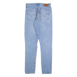 LEVI'S 501 S Big E Distressed Womens Jeans Blue Regular Straight W26 L30