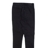 LEVI'S 721 Womens Jeans Black Slim Skinny W30 L32