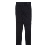 LEVI'S 721 Womens Jeans Black Slim Skinny W30 L32