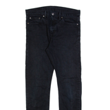 LEVI'S Mens Jeans Black Slim Straight W31 L32