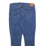 LEVI'S 711 Big E Womens Jeans Blue Slim Skinny W30 L28
