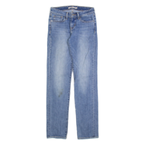 LEVI'S Womens Jeans Blue Slim Straight Stone Wash W25 L32
