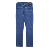 VERSACE JEANS Womens Jeans Blue Slim Straight W32 L32