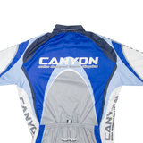 NALINI Cycling Mens T-Shirt Blue 1/4 Zip L