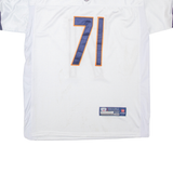 NFL X REEBOK Mens Jersey White USA V-Neck L
