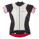 GIORDANA Cycling Womens T-Shirt Black High Neck XS