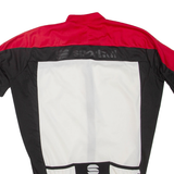 SPORTFUL Cycling Mens T-Shirt Red High Neck M