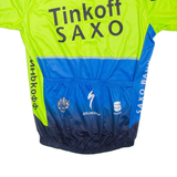 Cycling Mens T-Shirt Green High Neck L